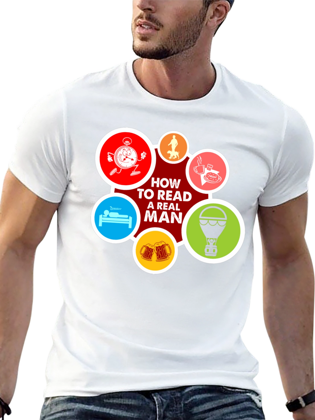 Read A Real Man Graphic Tee