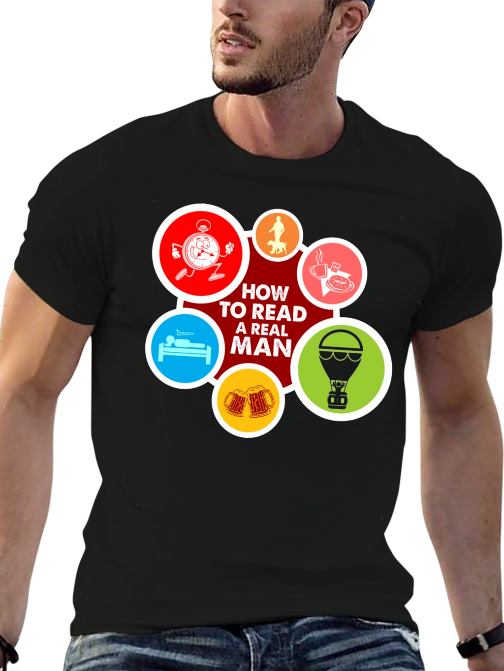 Read A Real Man Graphic Tee