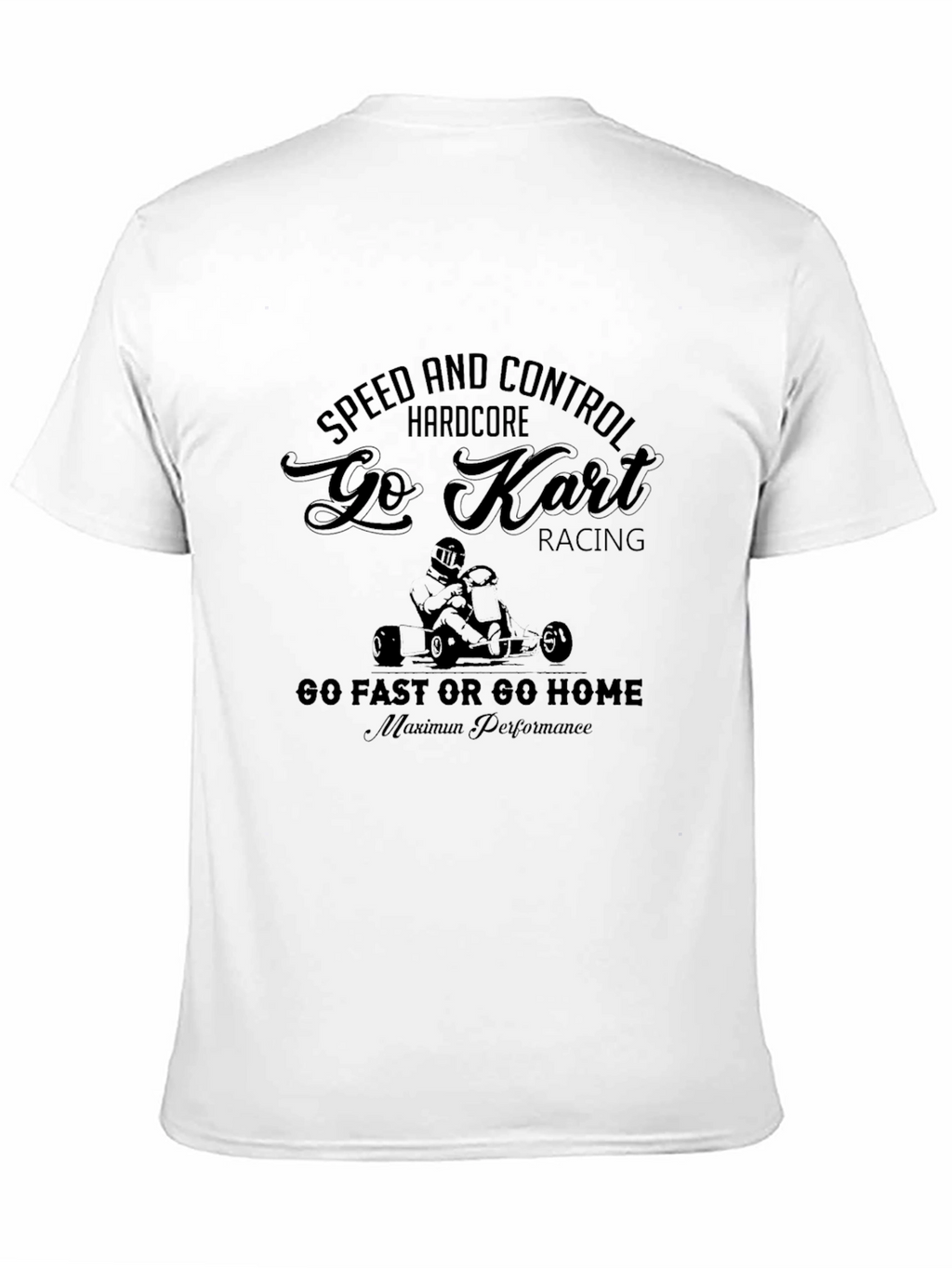 Go Kart Racing T-Shirt - Speed and Control