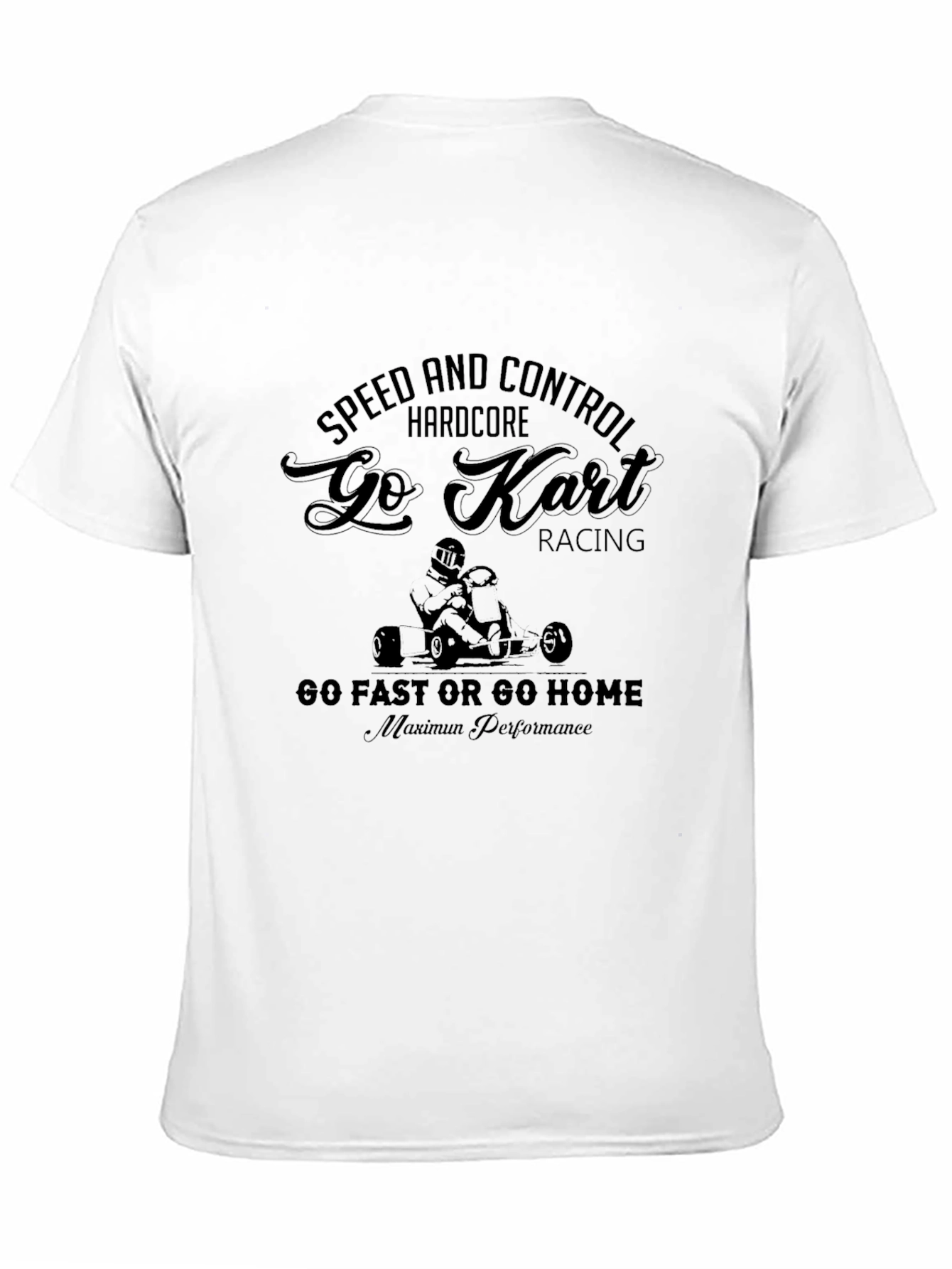 Go Kart Racing T-Shirt - Speed and Control