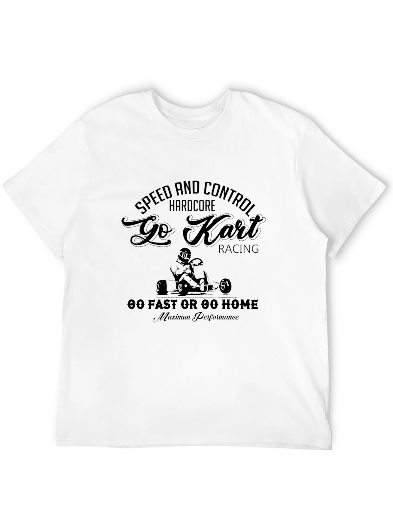 Go Kart Racing T-Shirt - Speed and Control