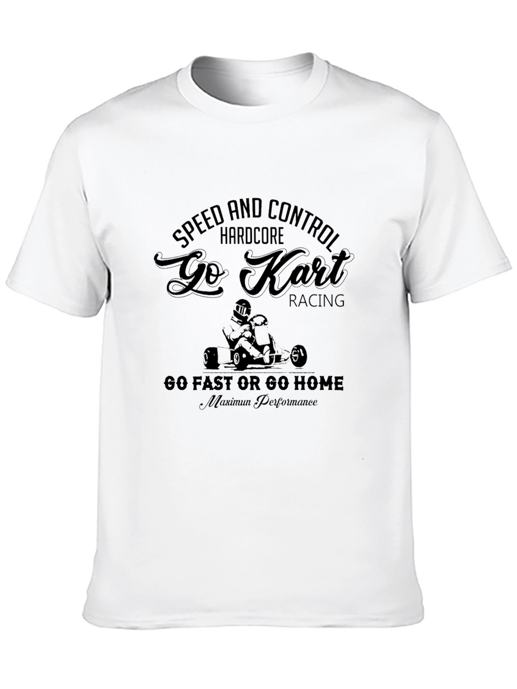 Go Kart Racing T-Shirt - Speed and Control