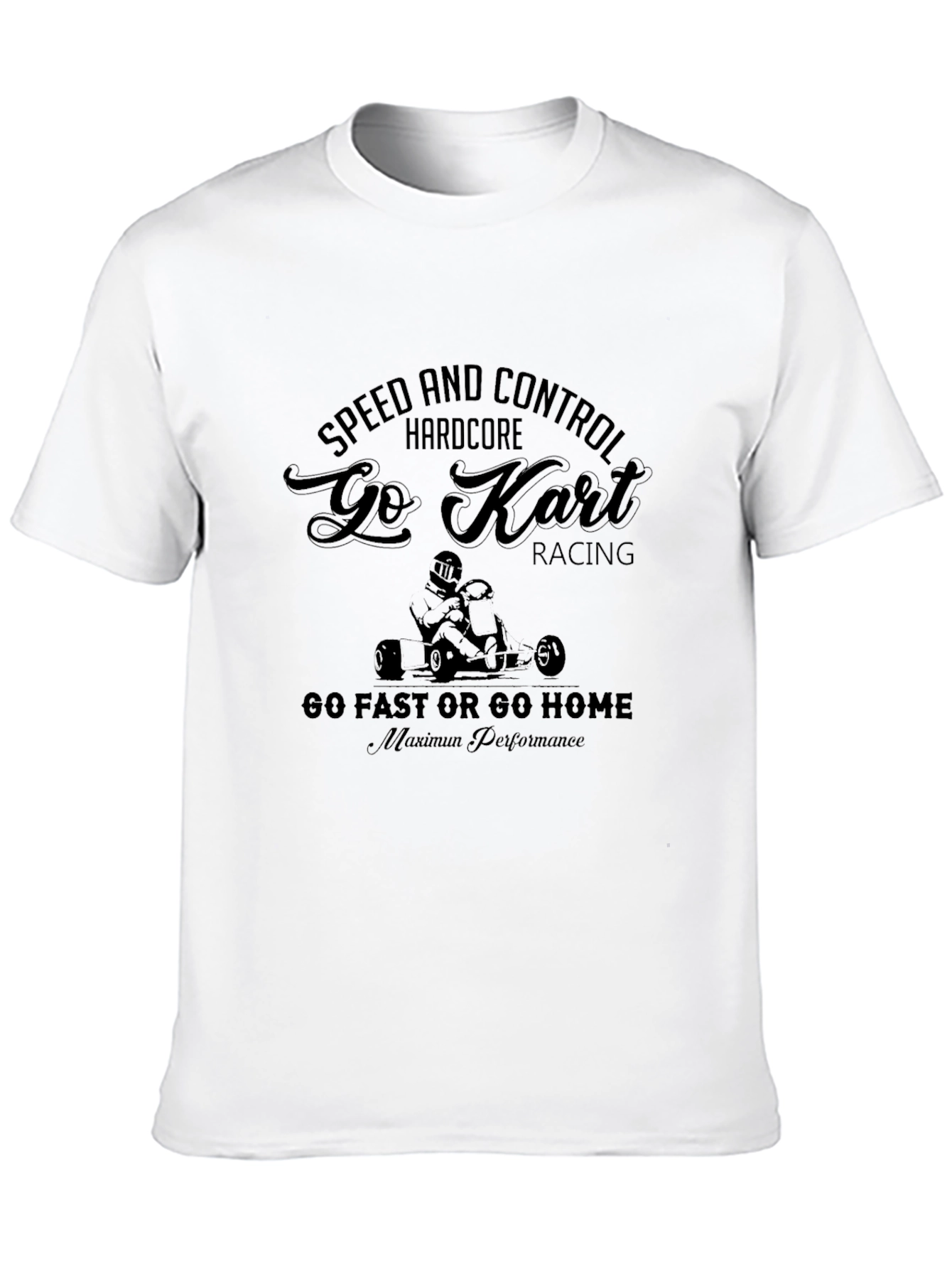 Go Kart Racing T-Shirt - Speed and Control
