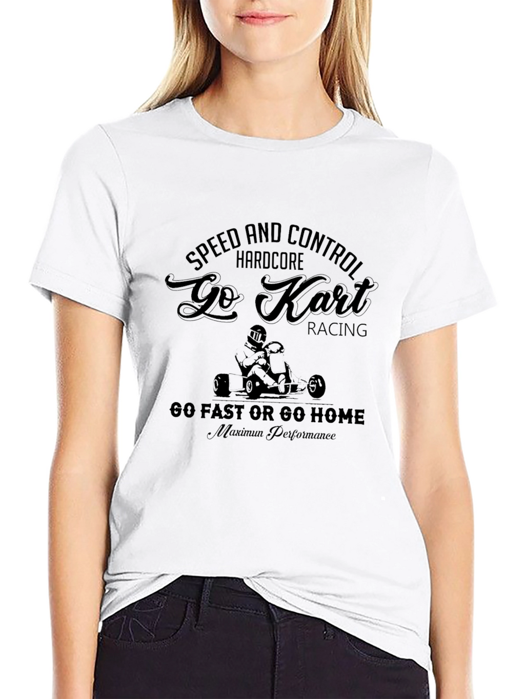 Go Kart Racing T-Shirt - Speed and Control