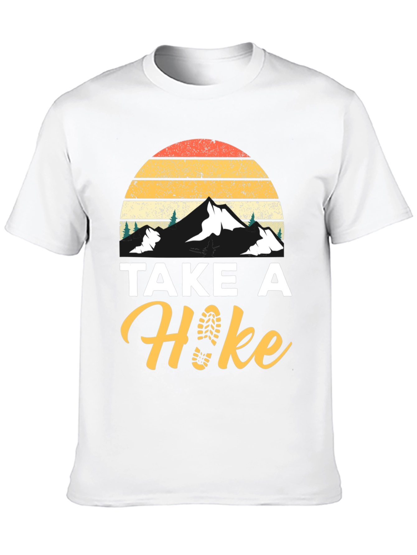 Take A Hike Black Graphic Tee