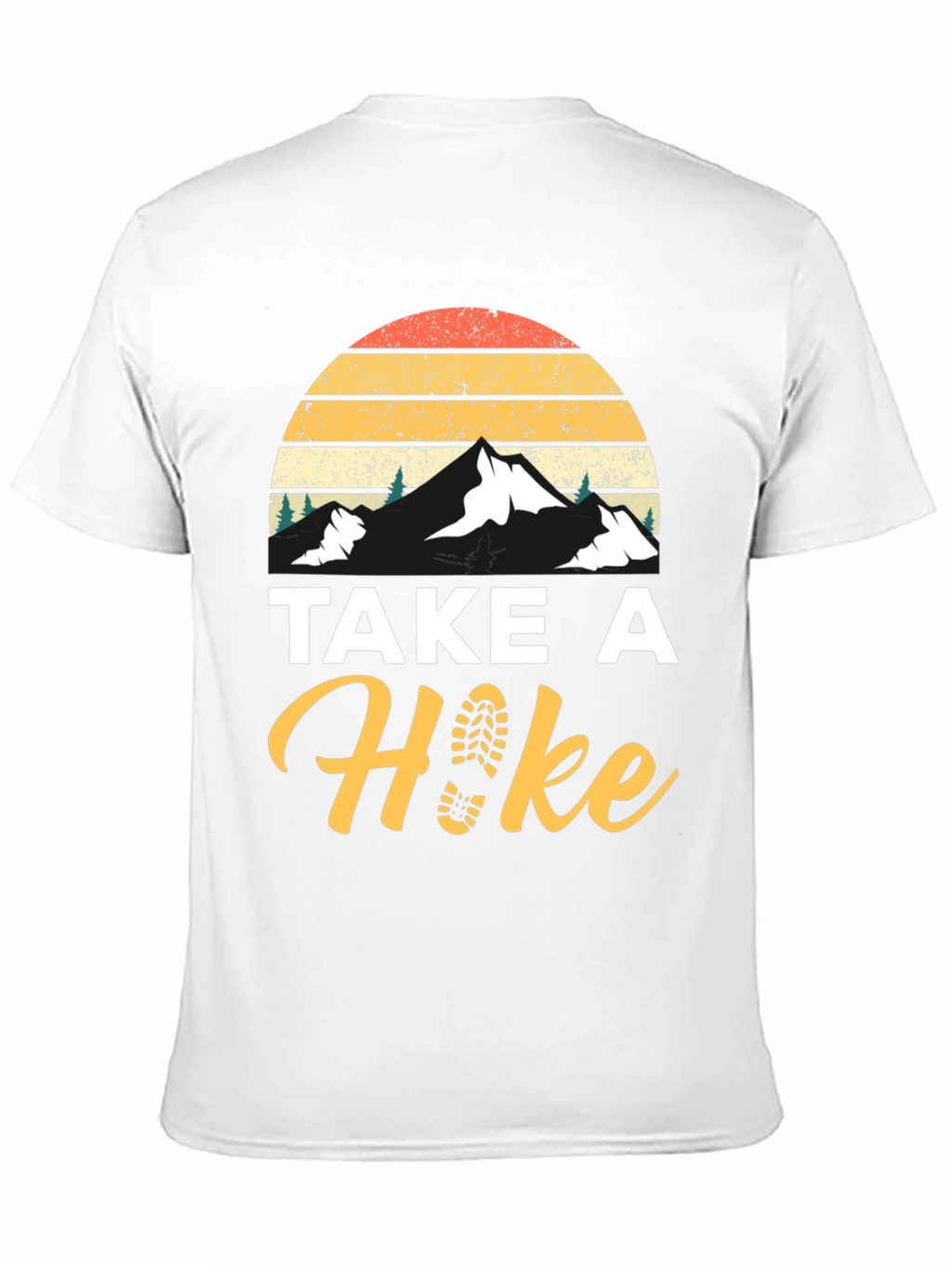 Take A Hike Black Graphic Tee