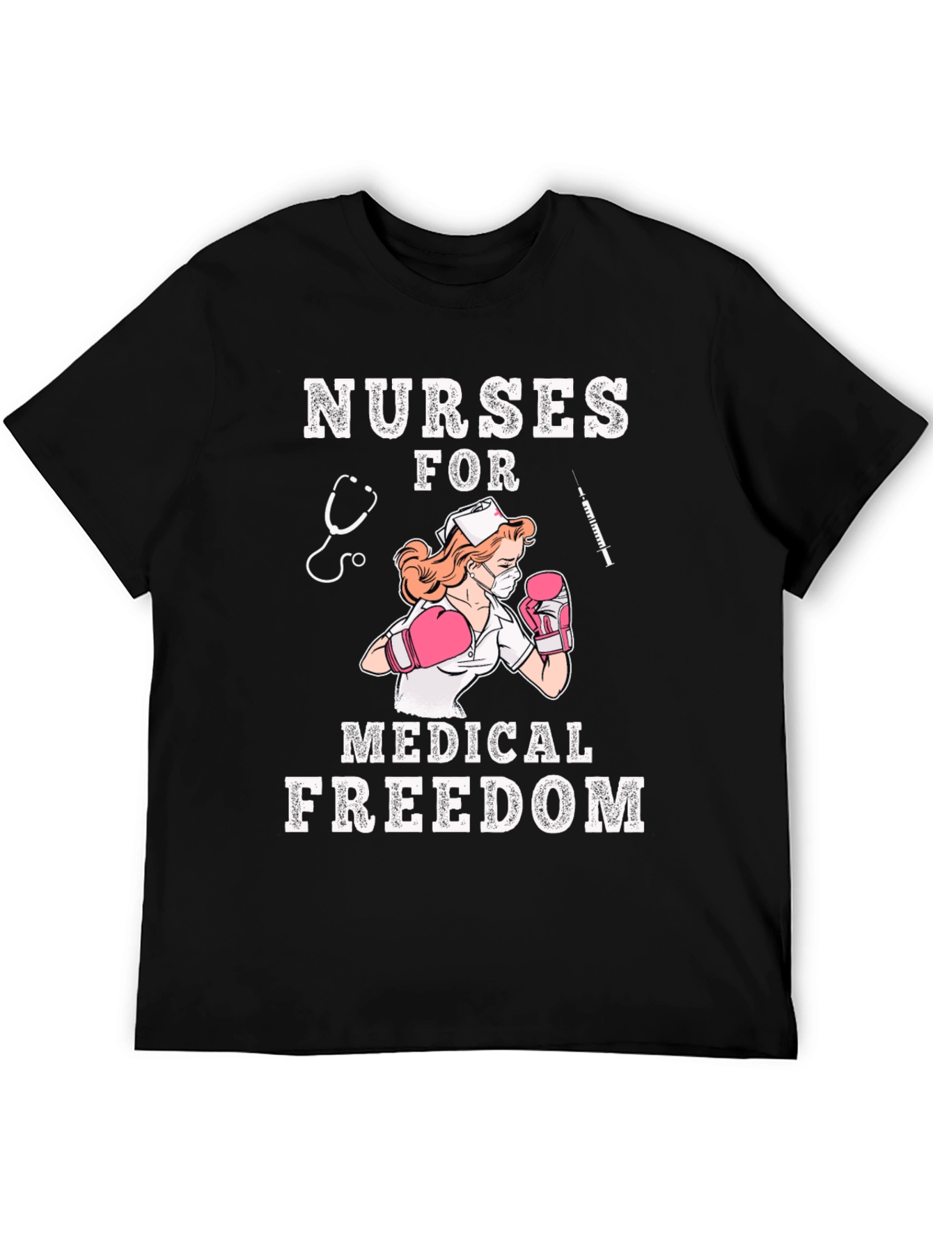Nurses For Medical Freedom Graphic T-Shirt