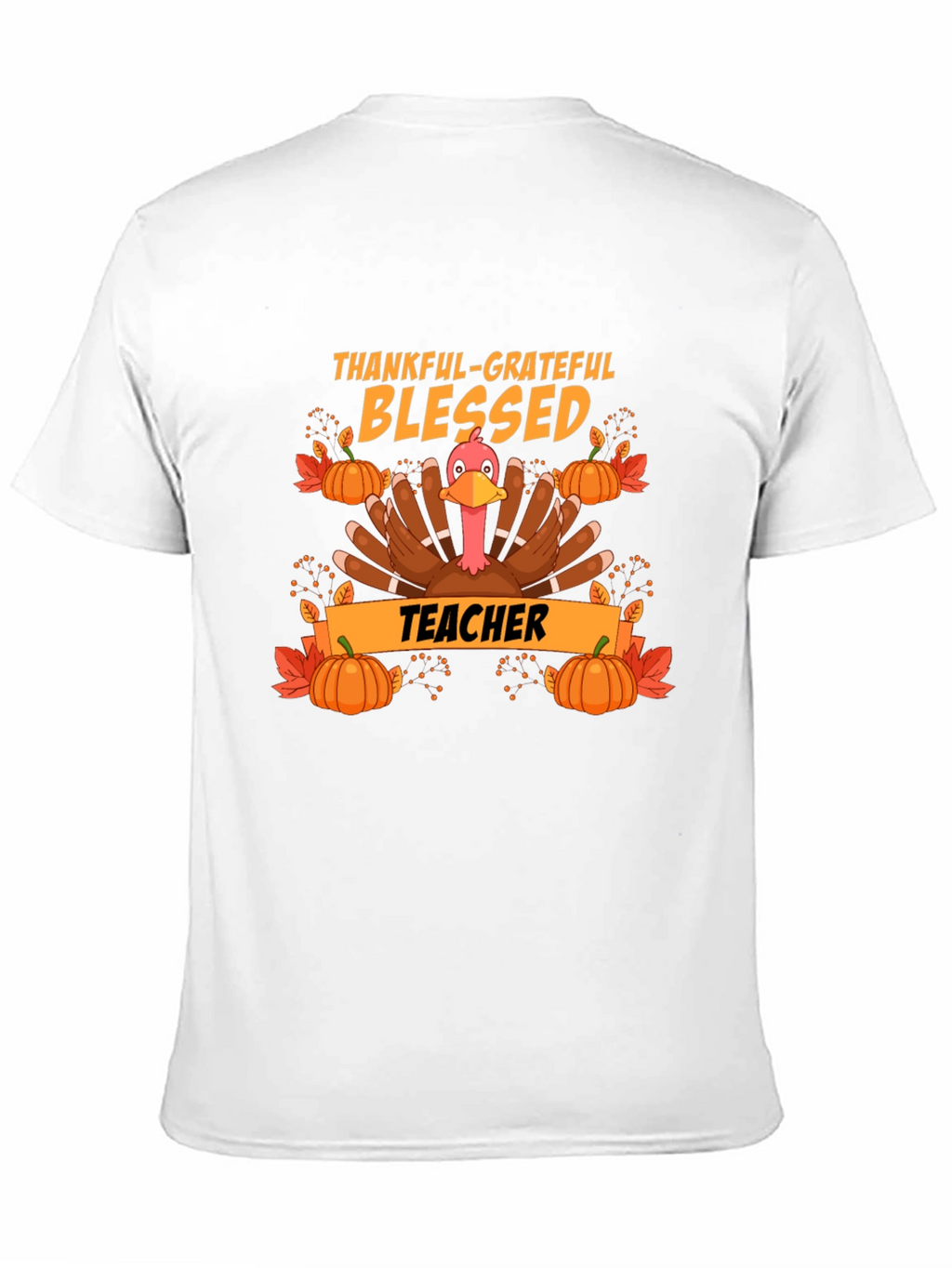 Thankful Teacher Thanksgiving T-Shirt