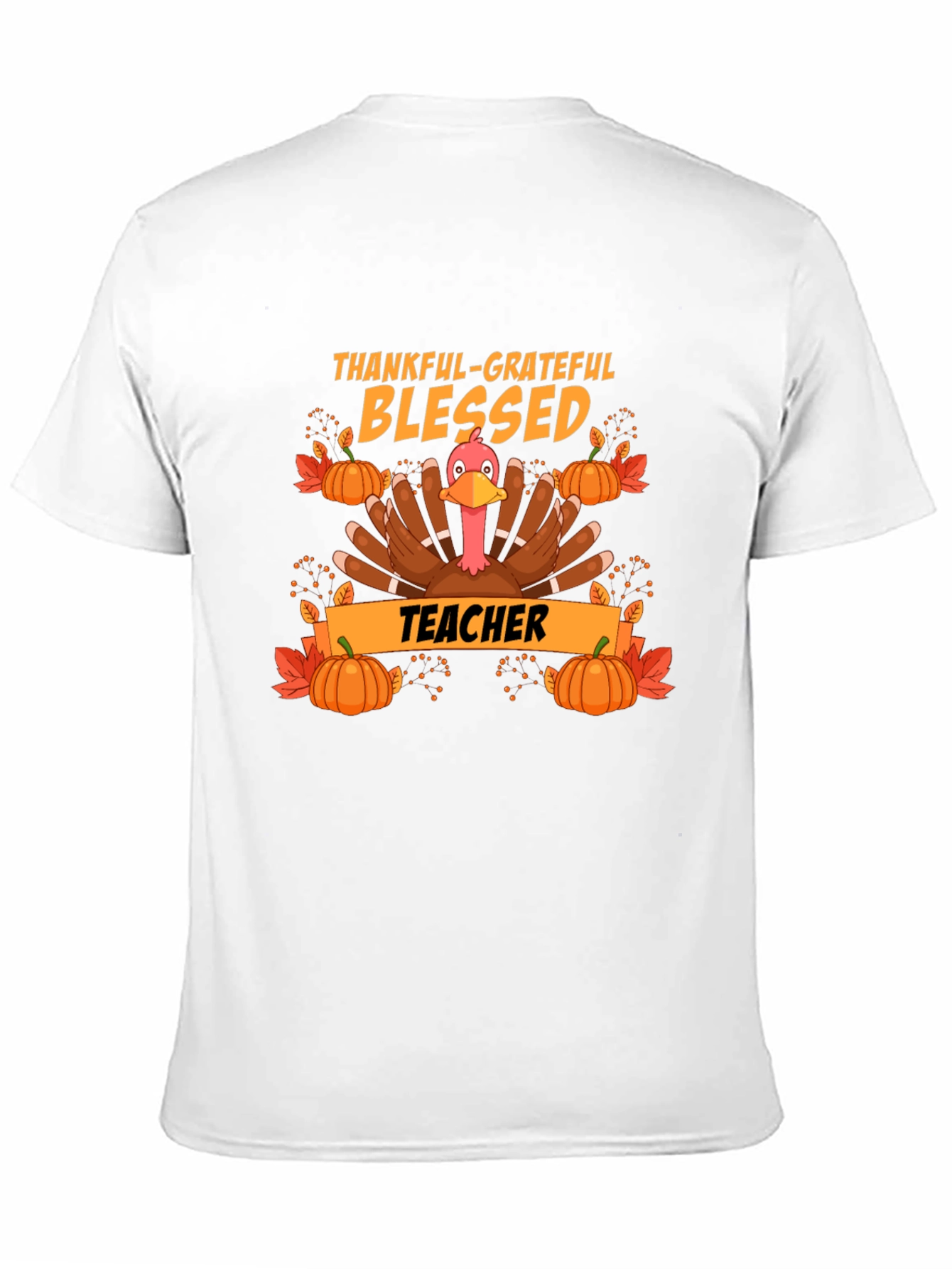 Thankful Teacher Thanksgiving T-Shirt