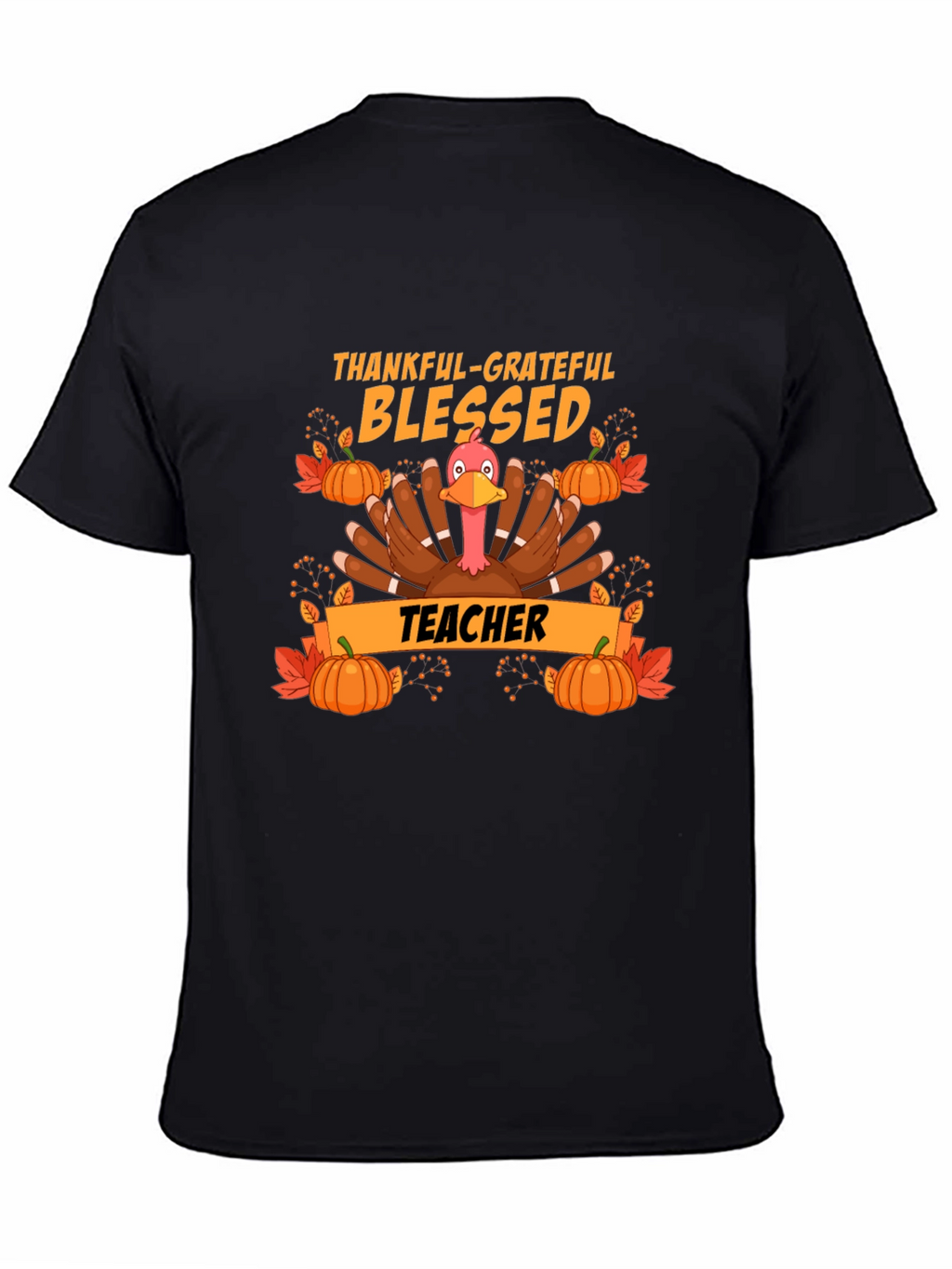 Thankful Teacher Thanksgiving T-Shirt