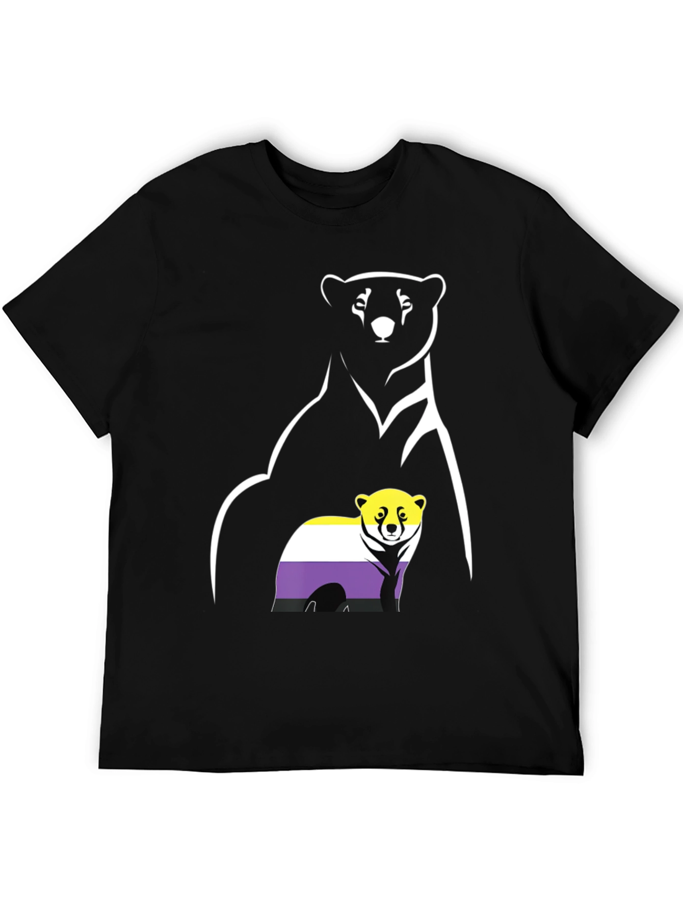 Nonbinary Pride Bear T-Shirt