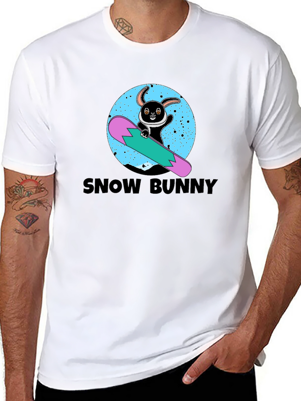 Snow Bunny Graphic Tee