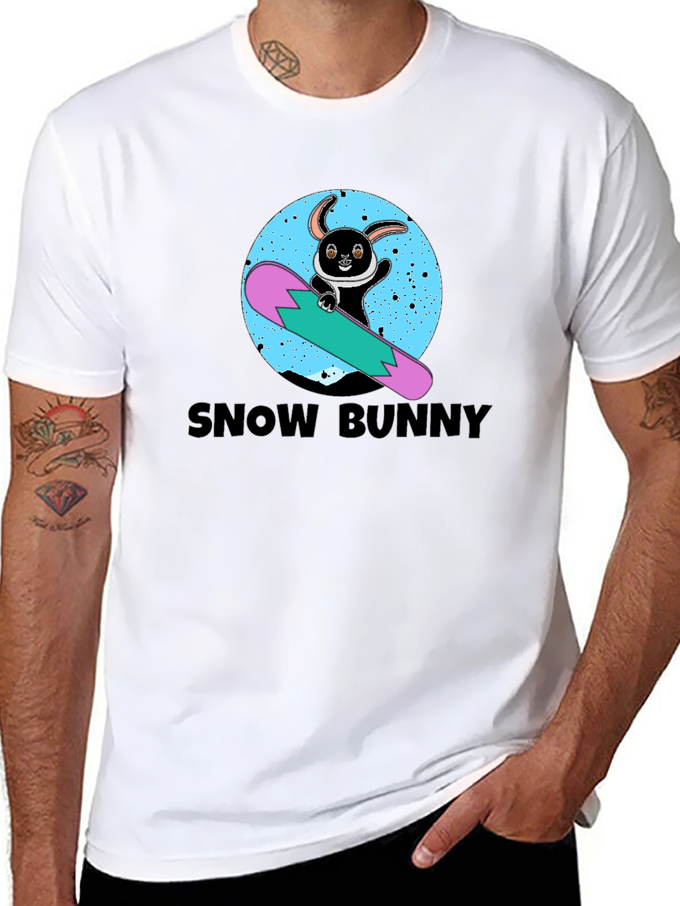 Snow Bunny Graphic Tee