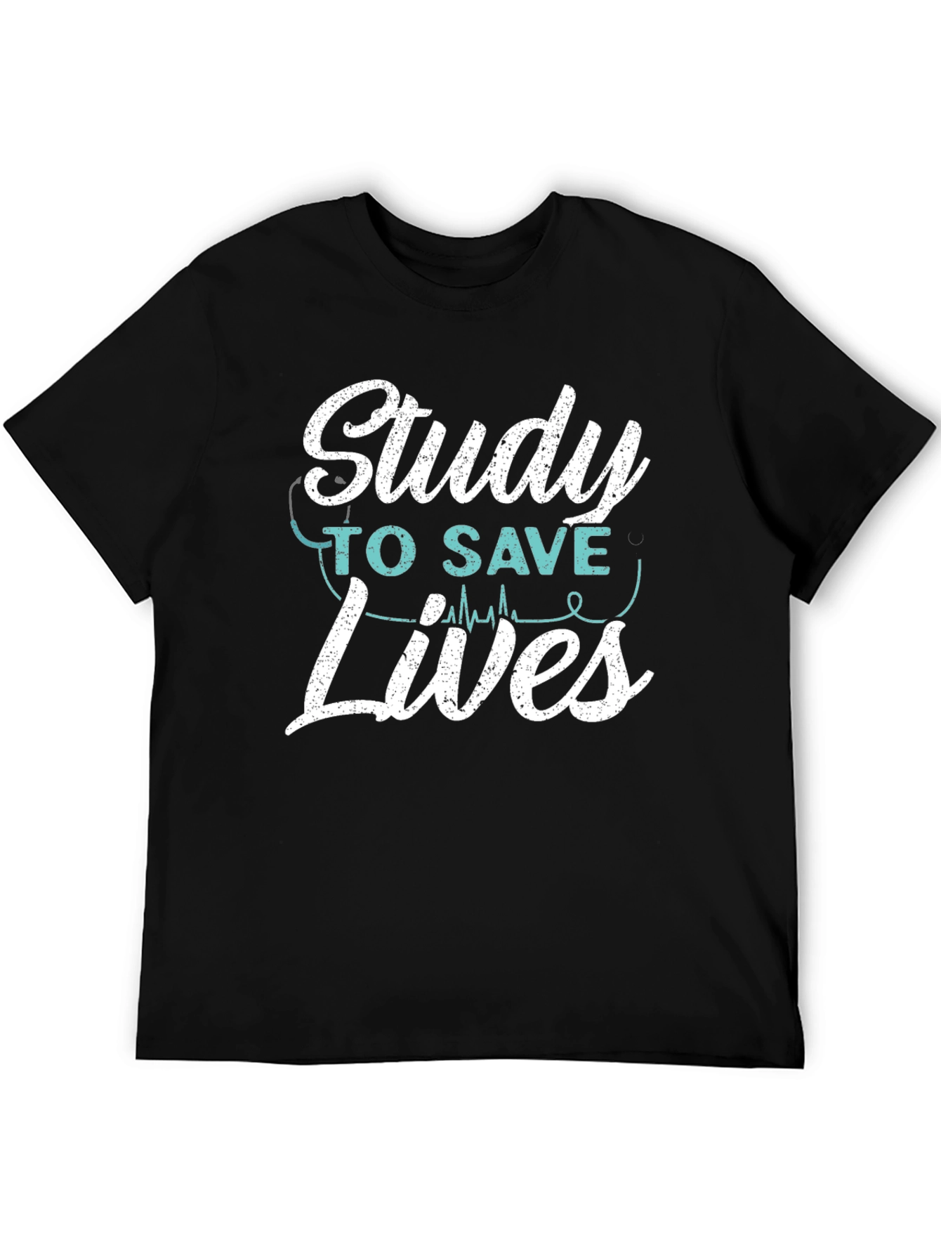 Study to Save Lives T-Shirt - Medical Student Tee