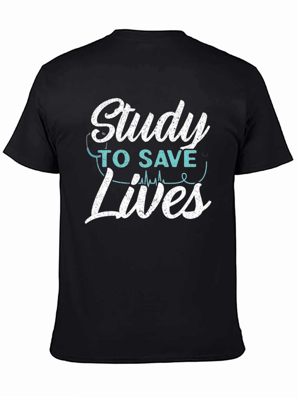Study to Save Lives T-Shirt - Medical Student Tee