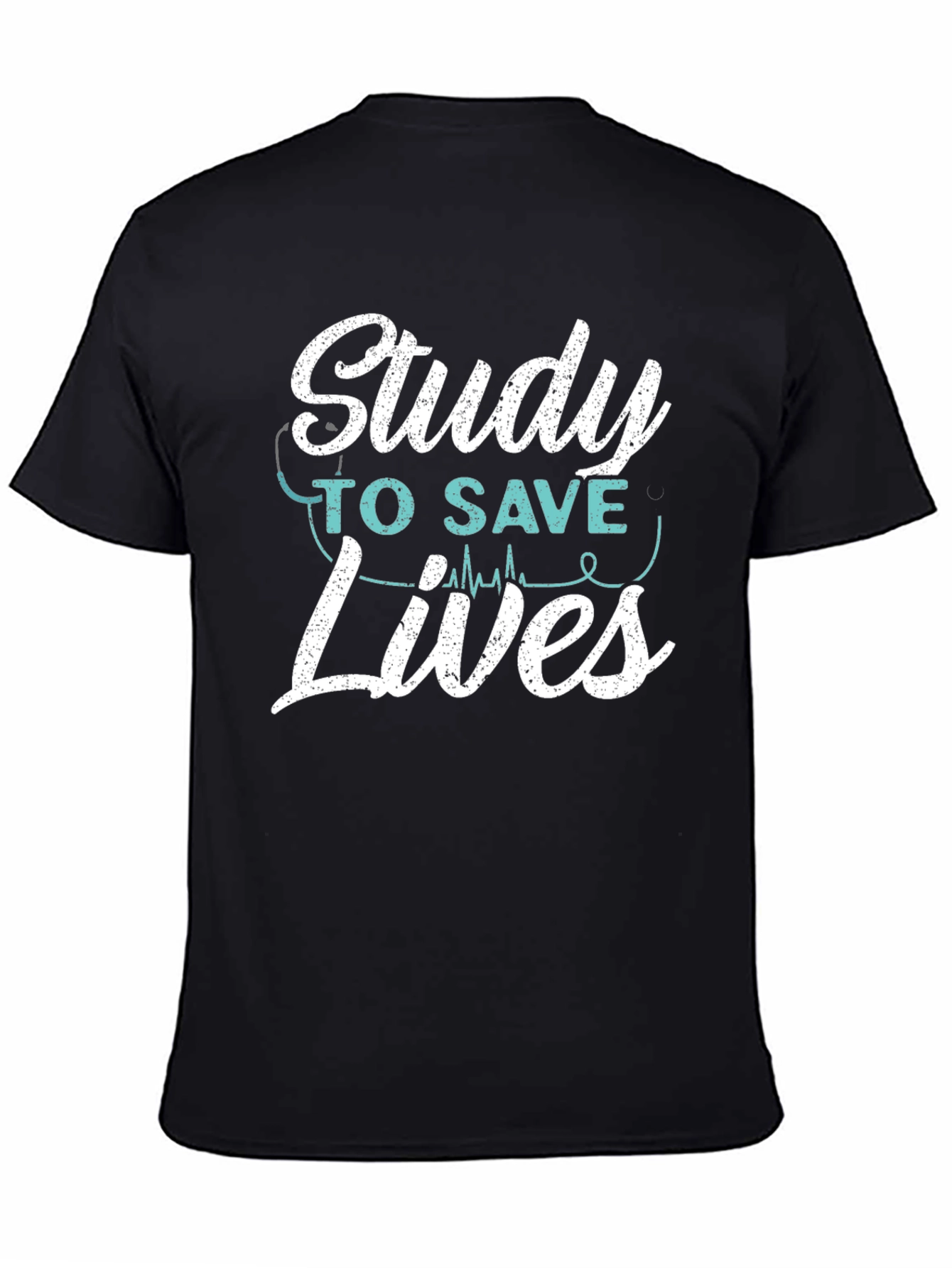 Study to Save Lives T-Shirt - Medical Student Tee
