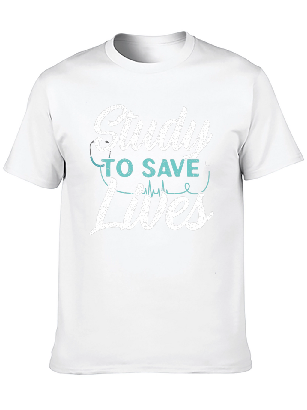 Study to Save Lives T-Shirt - Medical Student Tee