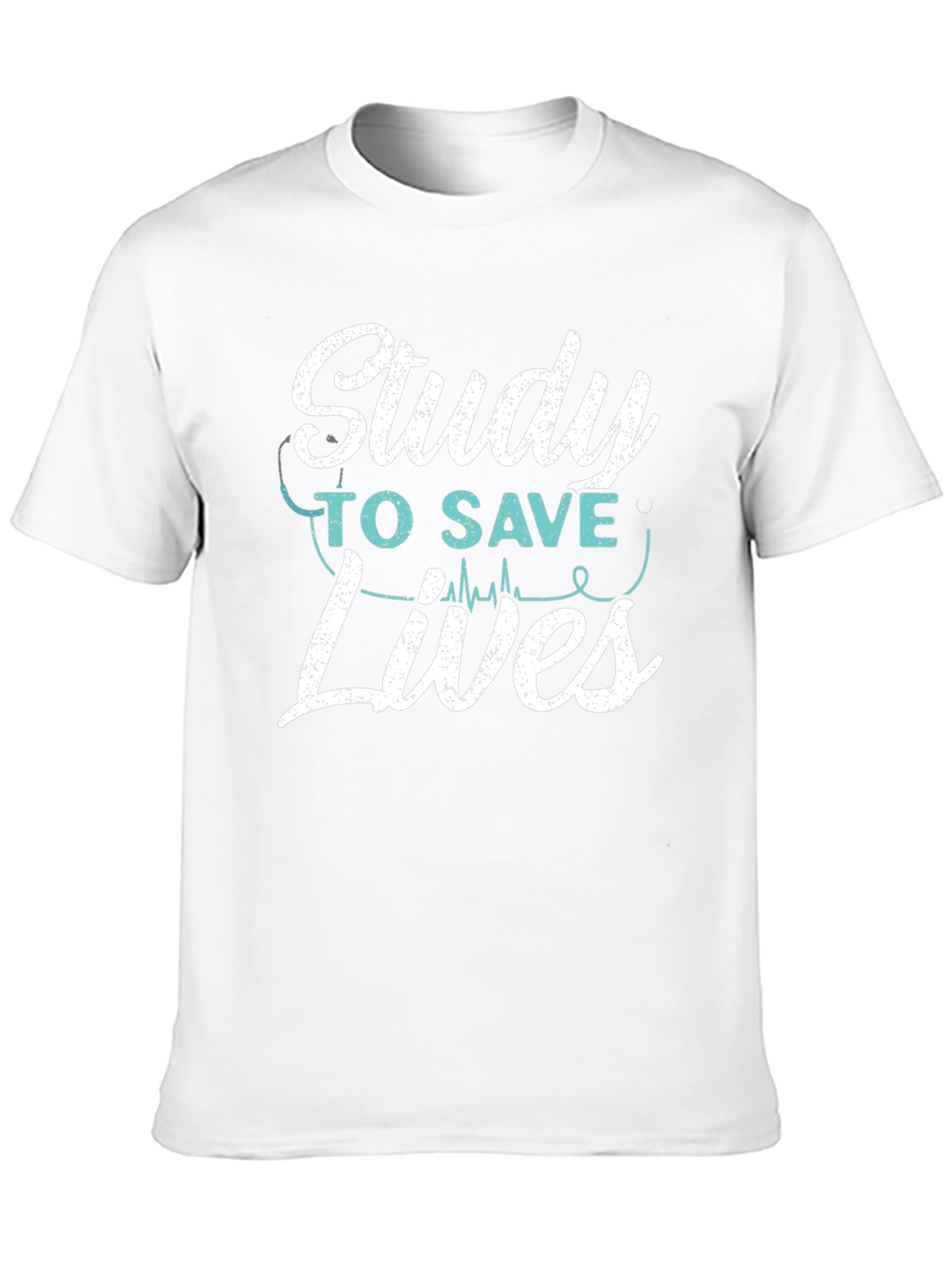 Study to Save Lives T-Shirt - Medical Student Tee