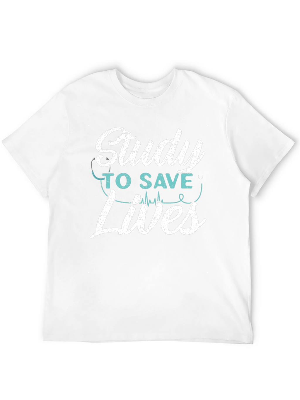 Study to Save Lives T-Shirt - Medical Student Tee