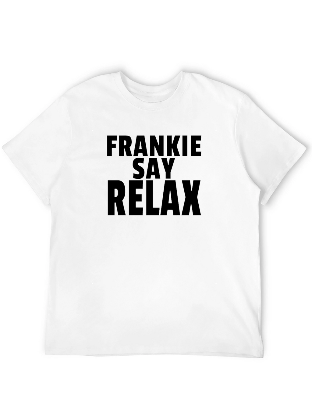 Frankie Say Relax Graphic Tee - Black