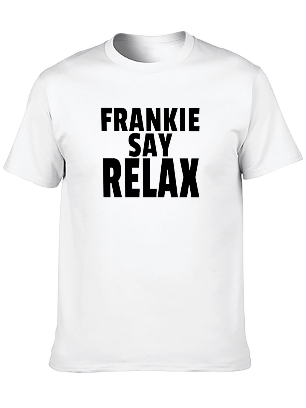 Frankie Say Relax Graphic Tee - Black