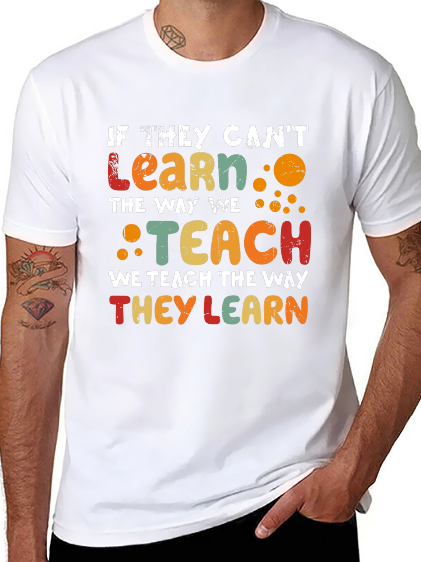 If They Cant Learn Graphic Tee