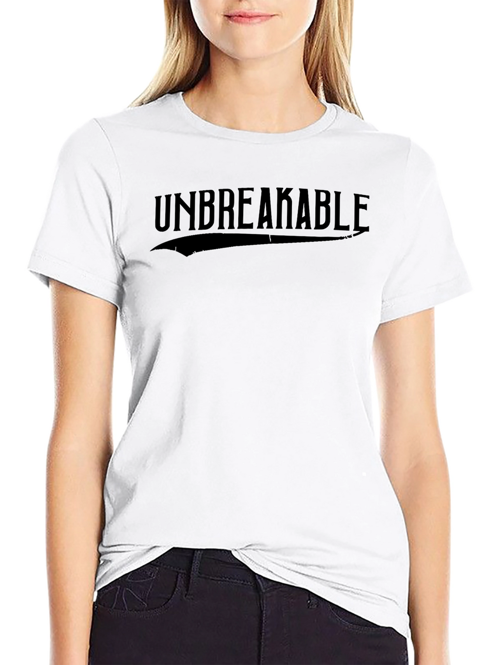 Unbreakable Graphic T-Shirt - Classic Black Tee