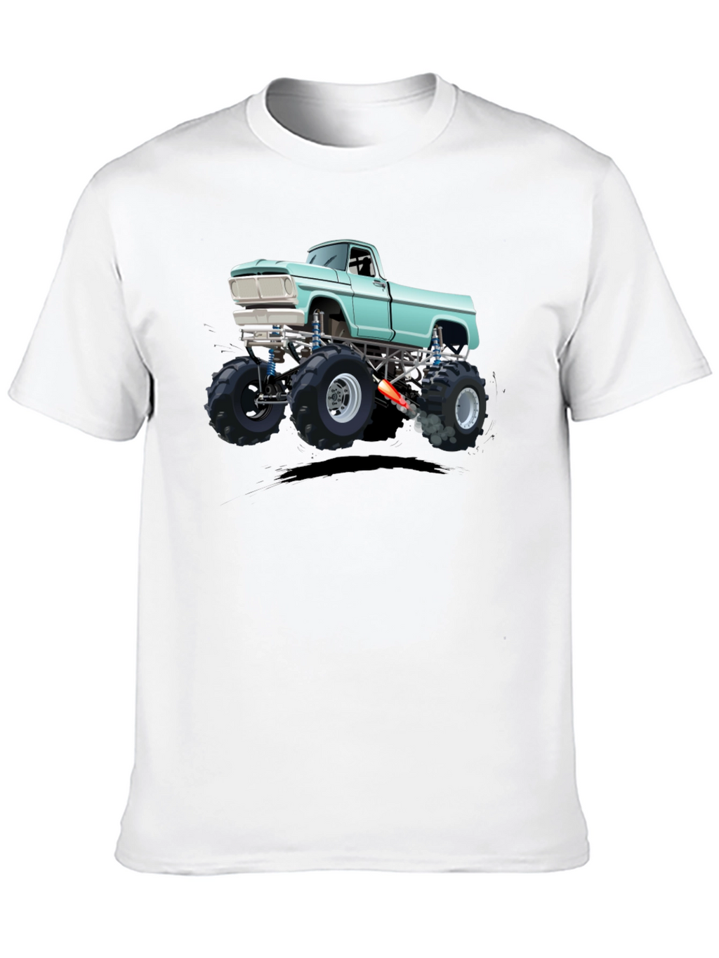 Monster Truck Graphic Tee - Black