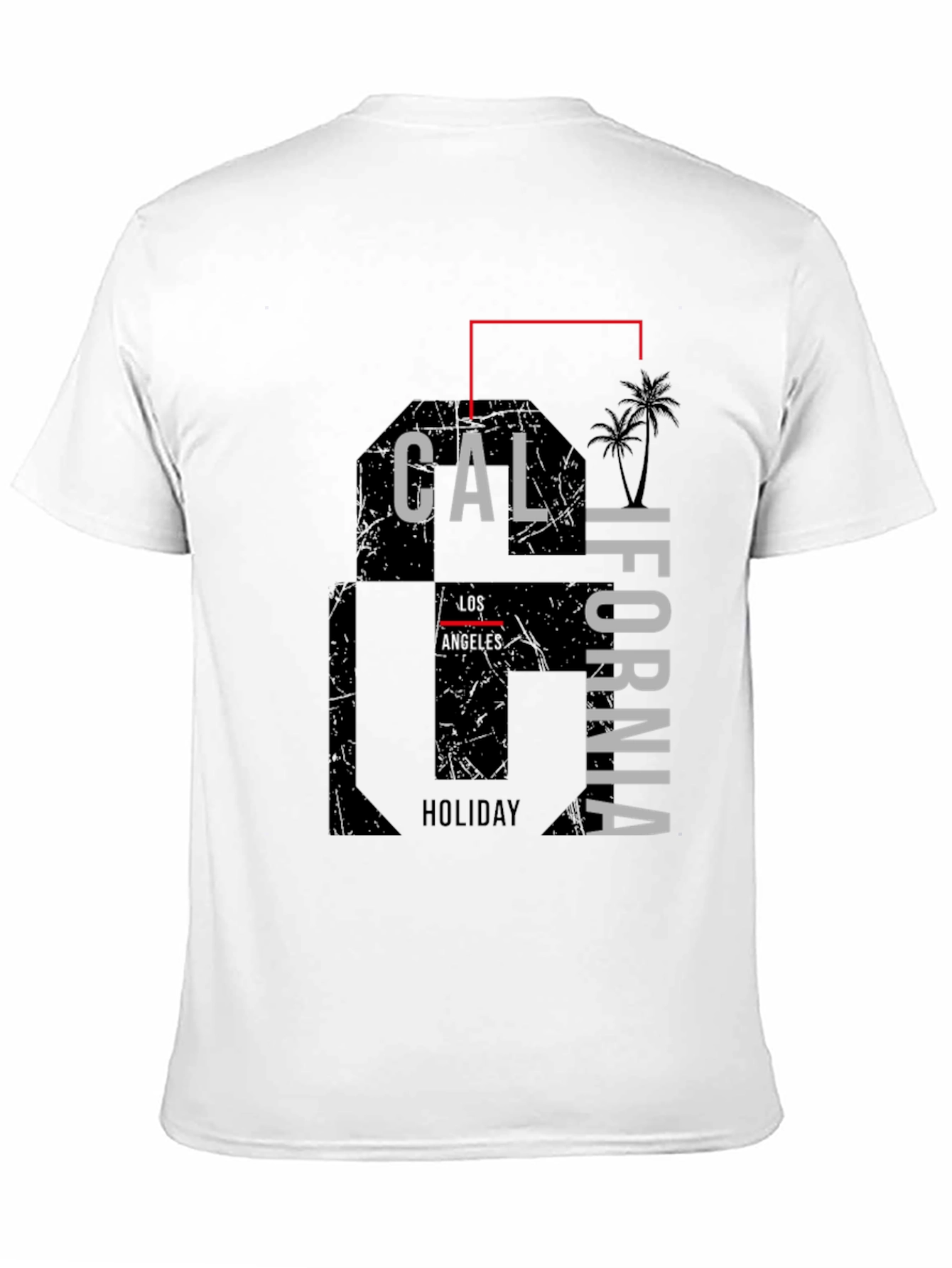 California Los Angeles Holiday Graphic T-Shirt