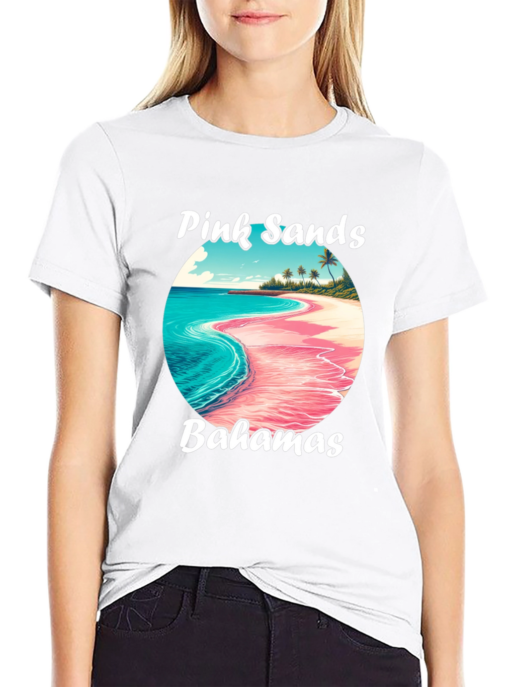 Pink Sands Bahamas Graphic T-Shirt