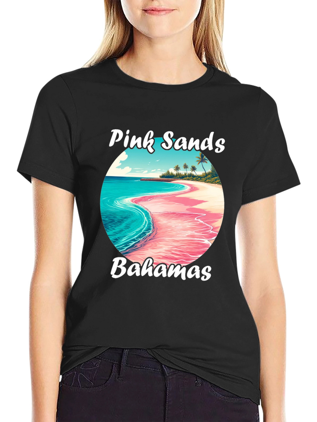 Pink Sands Bahamas Graphic T-Shirt