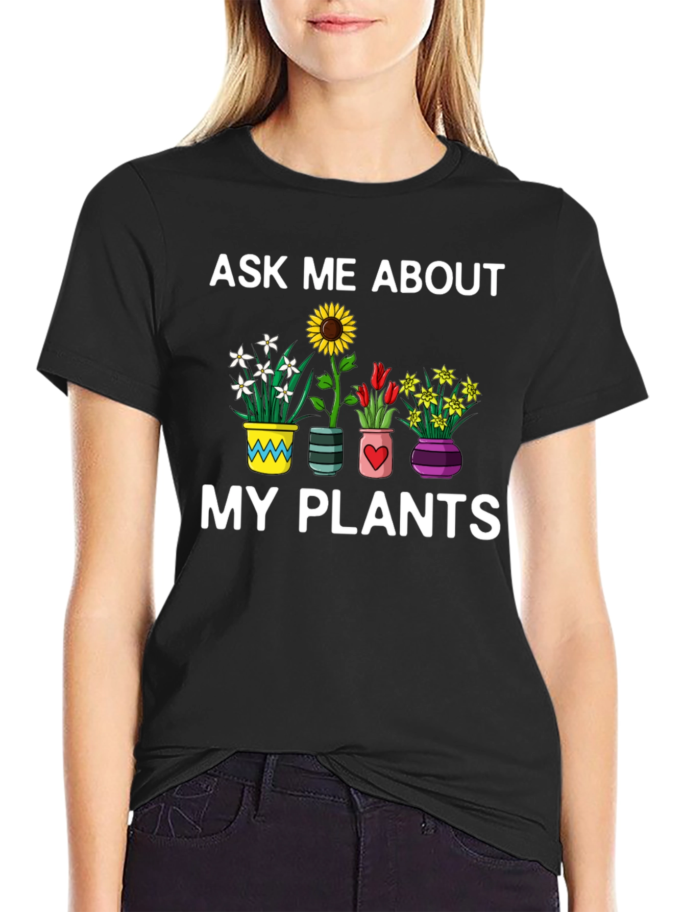 Ask Me About My Plants Graphic Tee