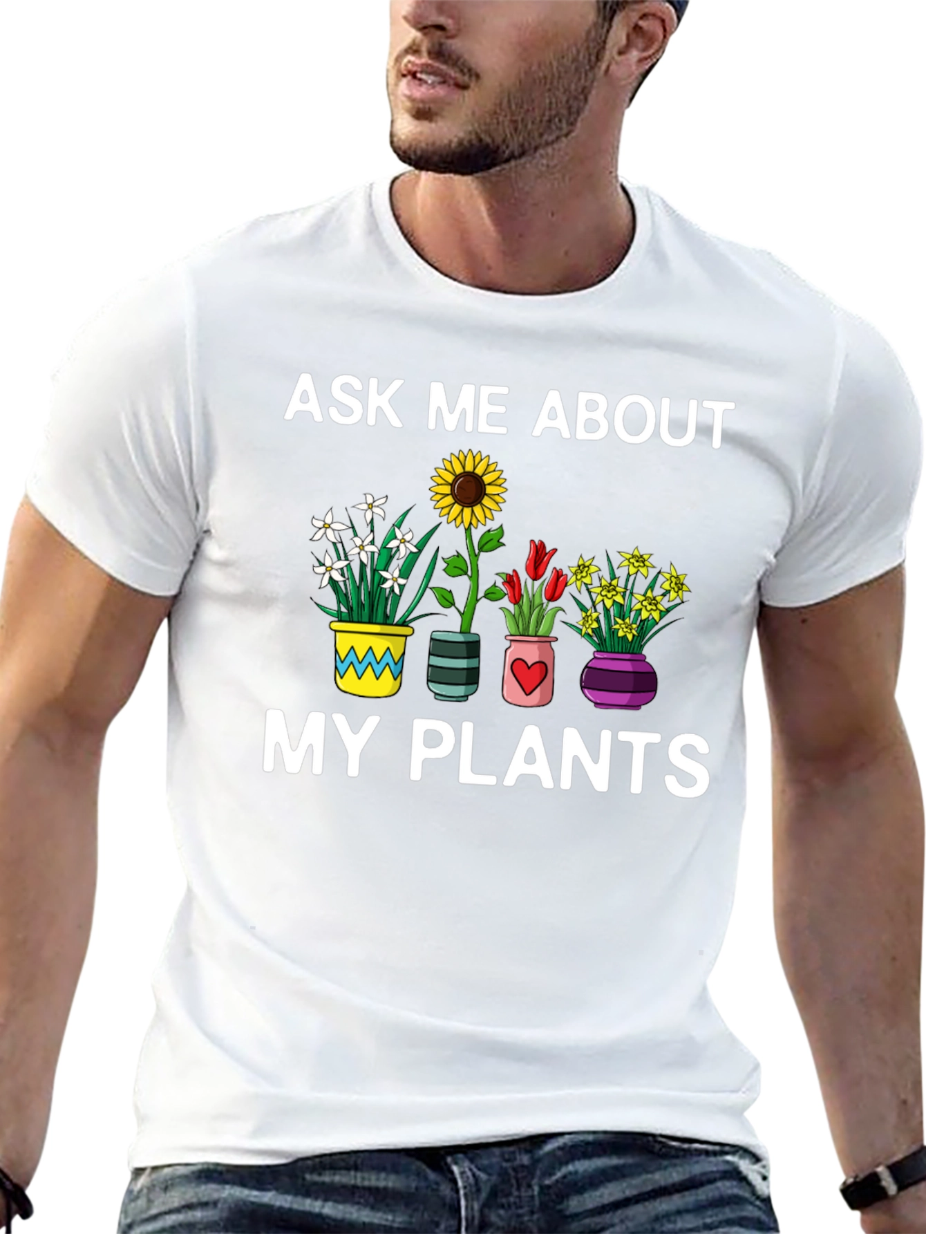 Ask Me About My Plants Graphic Tee