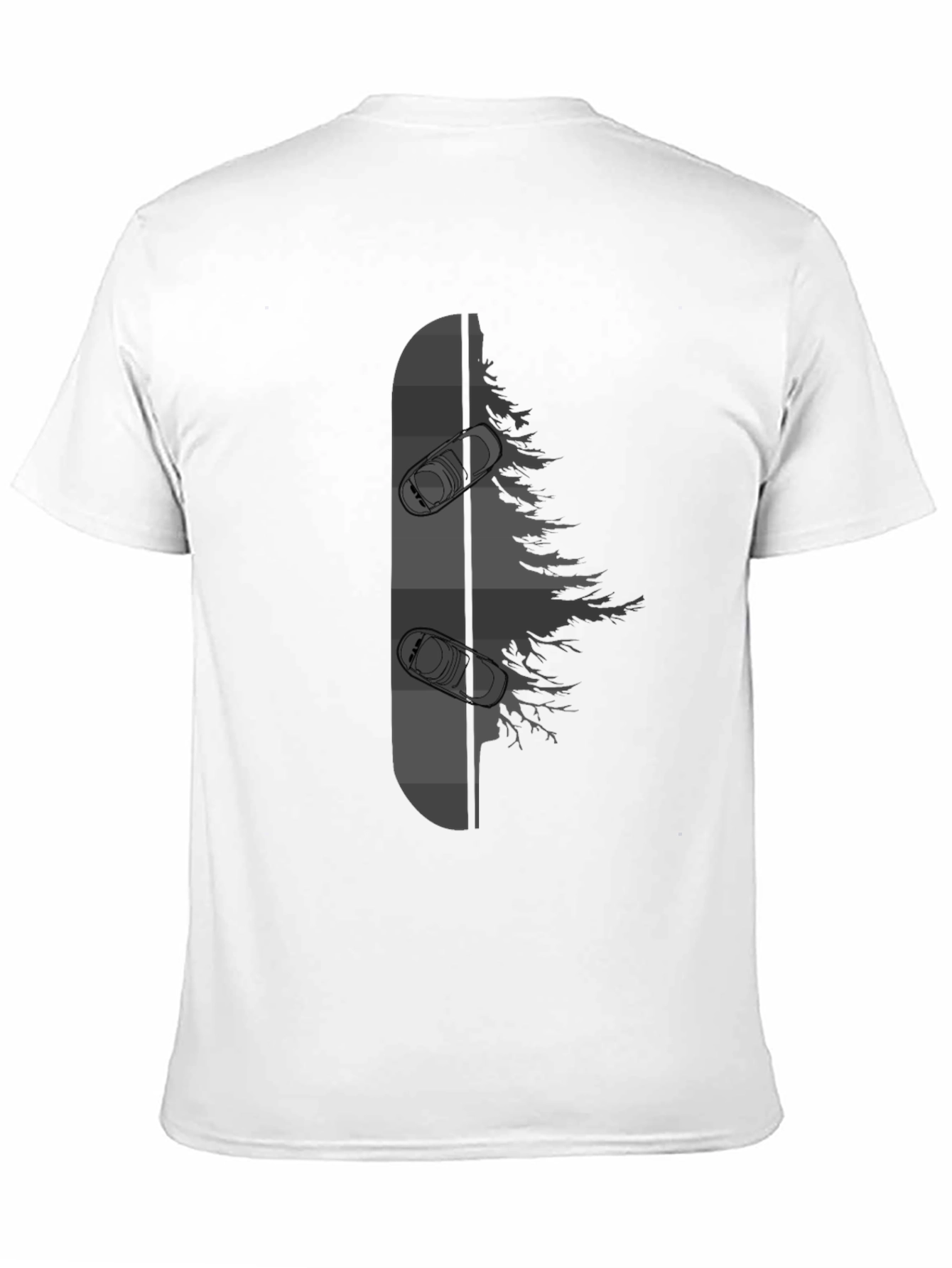 Snowboard Tree Graphic Tee