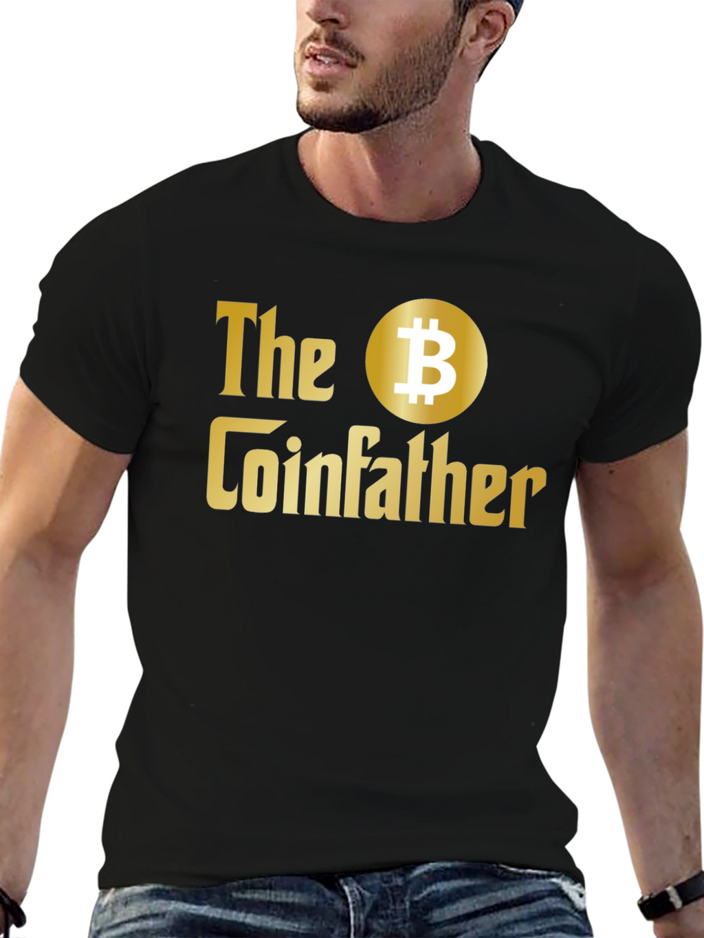 The Coinfather Bitcoin Graphic Tee
