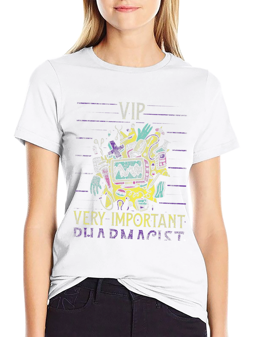 VIP Pharmacist T-Shirt - Novelty Graphic Tee