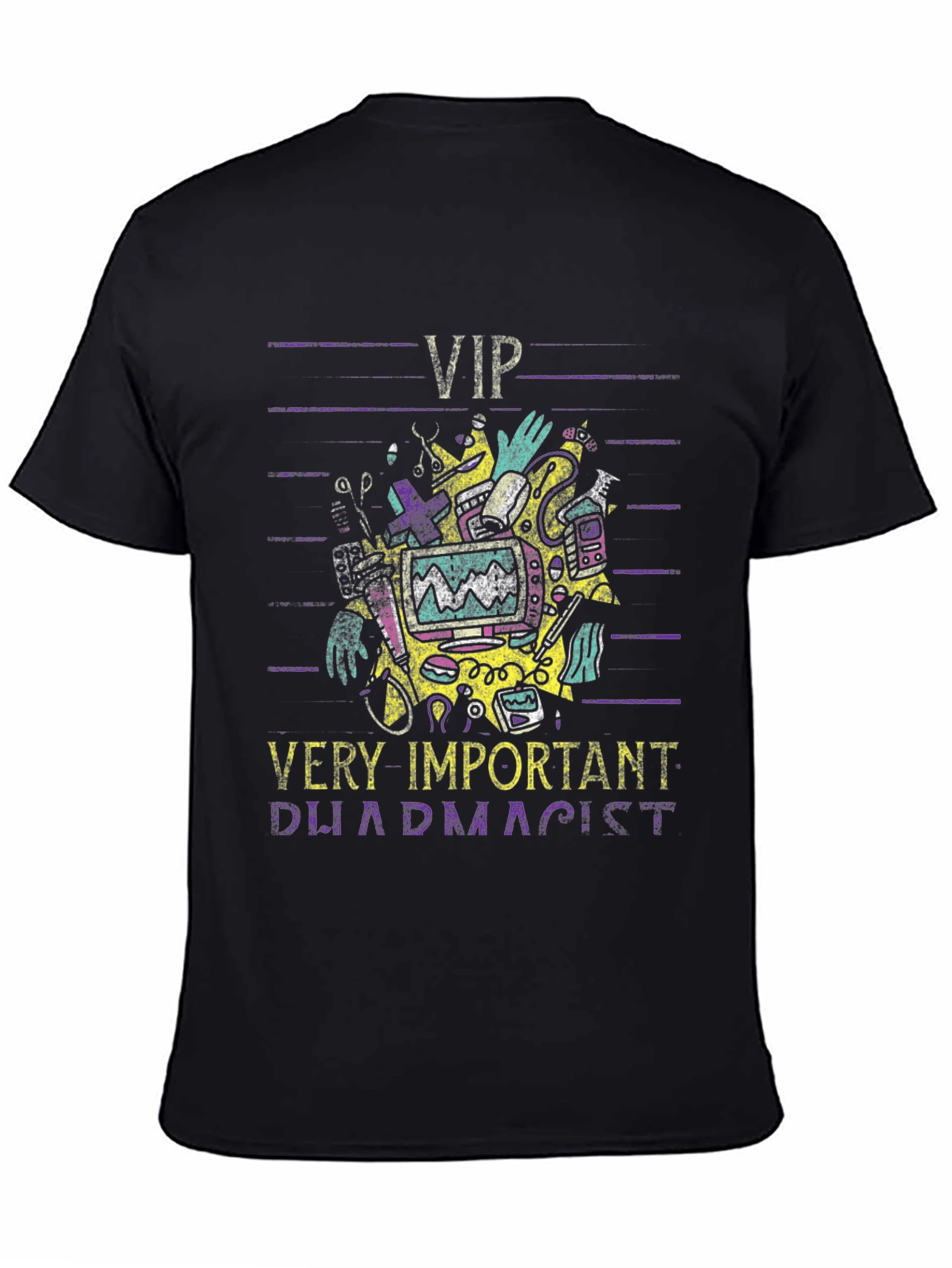 VIP Pharmacist T-Shirt - Novelty Graphic Tee