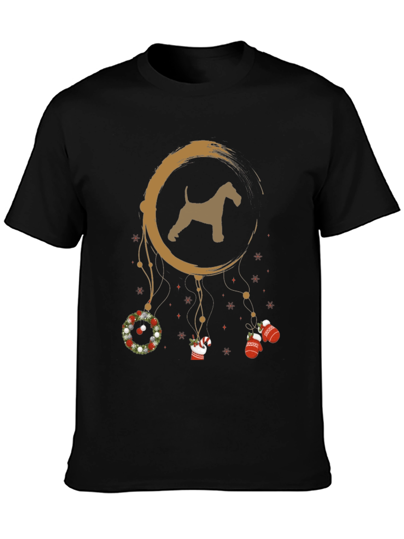 Holiday Dog Dreamcatcher T-Shirt