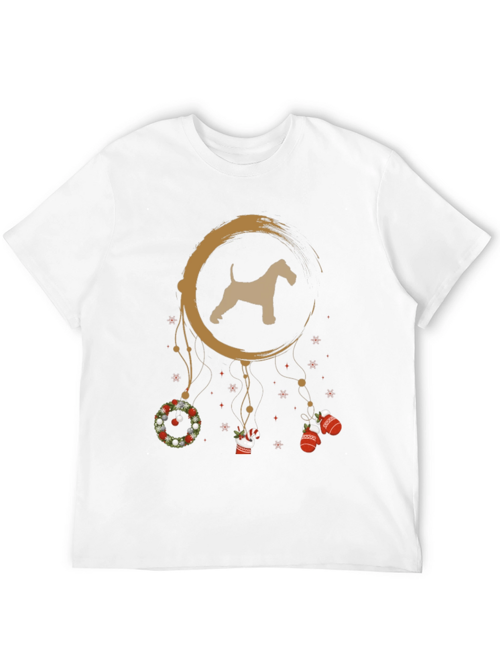 Holiday Dog Dreamcatcher T-Shirt
