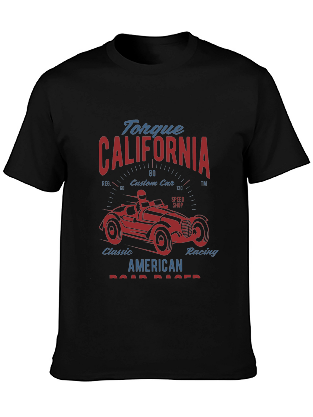 Torque California Road Racer Graphic T-Shirt