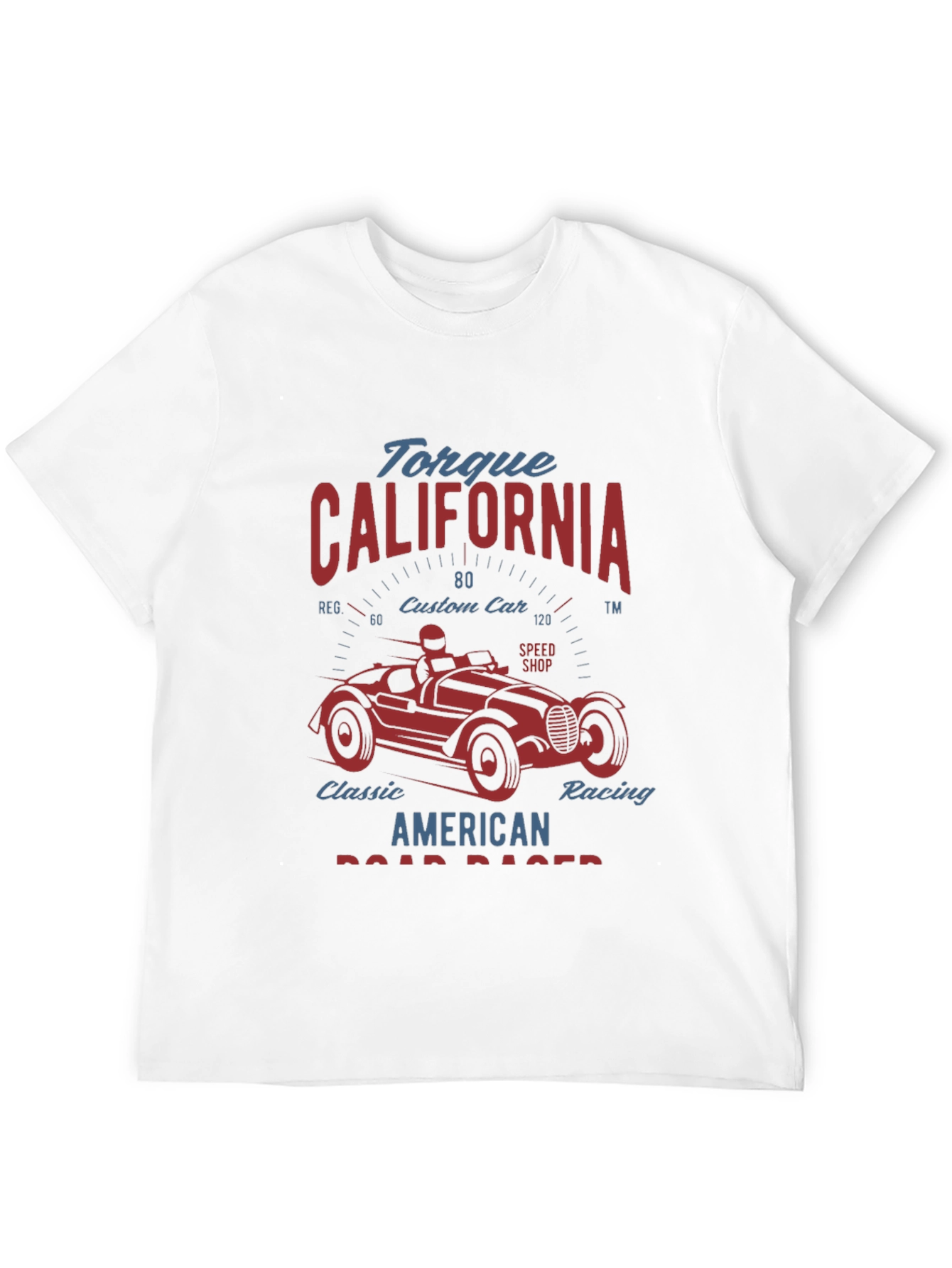 Torque California Road Racer Graphic T-Shirt