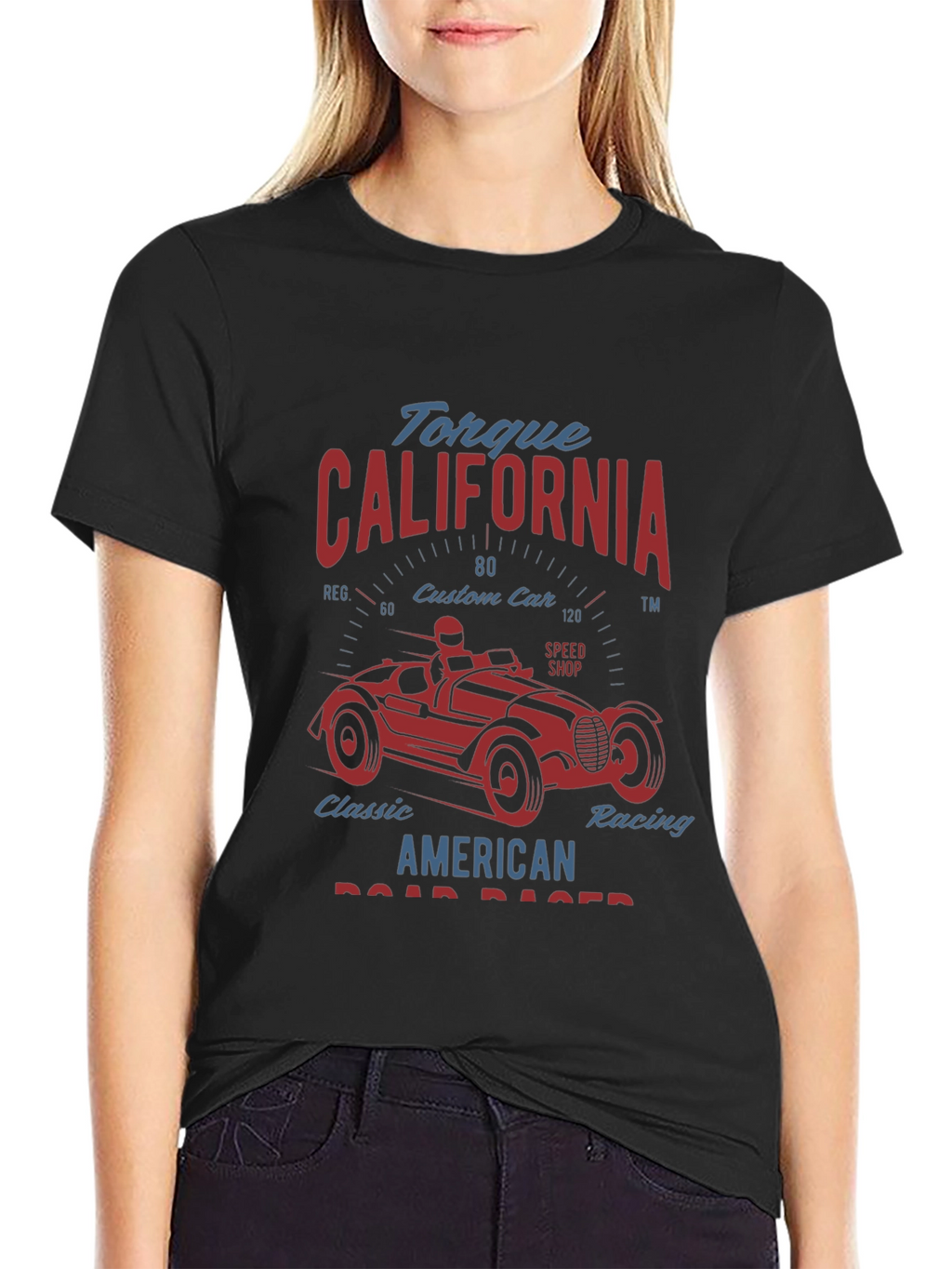 Torque California Road Racer Graphic T-Shirt