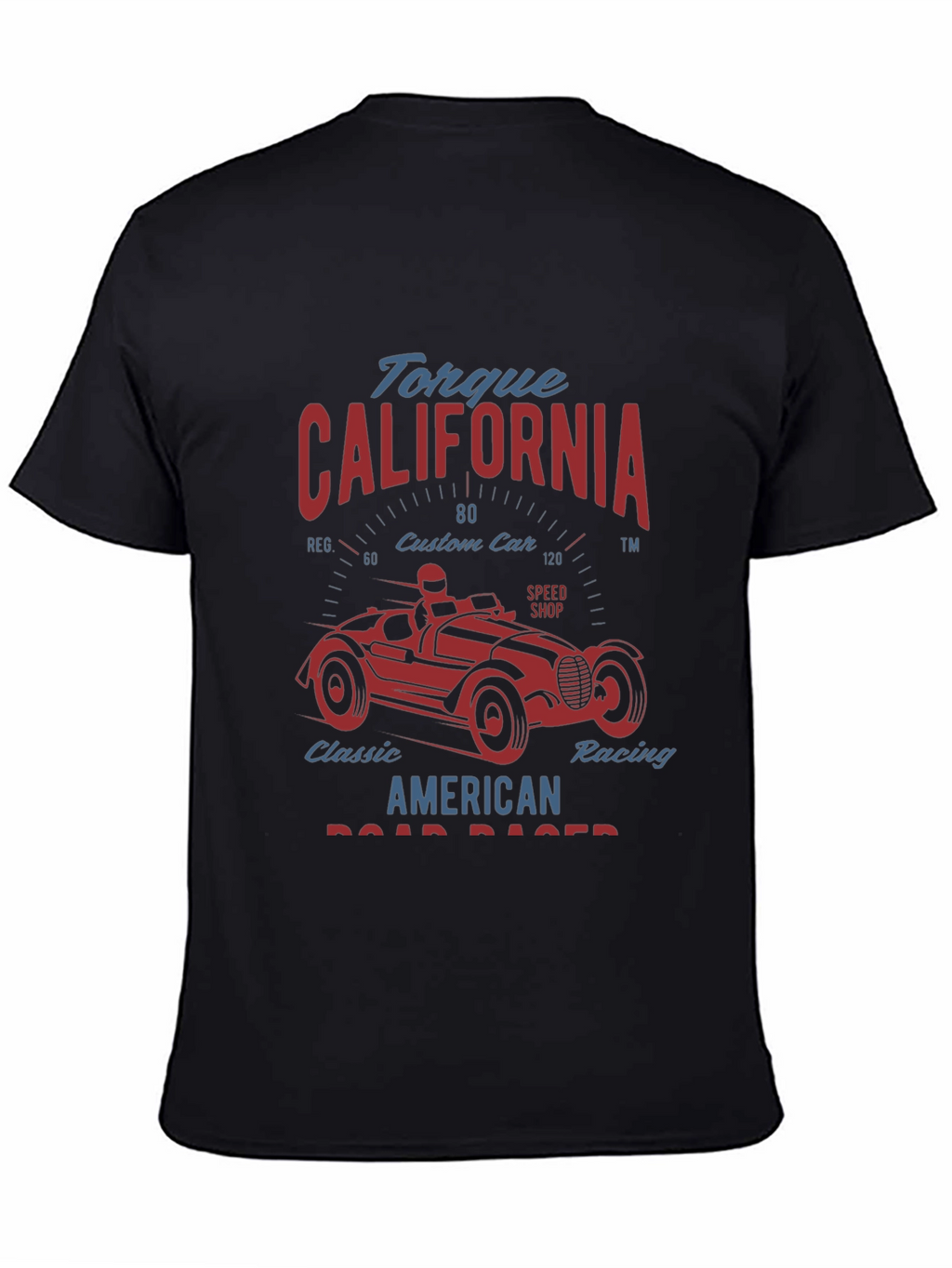 Torque California Road Racer Graphic T-Shirt