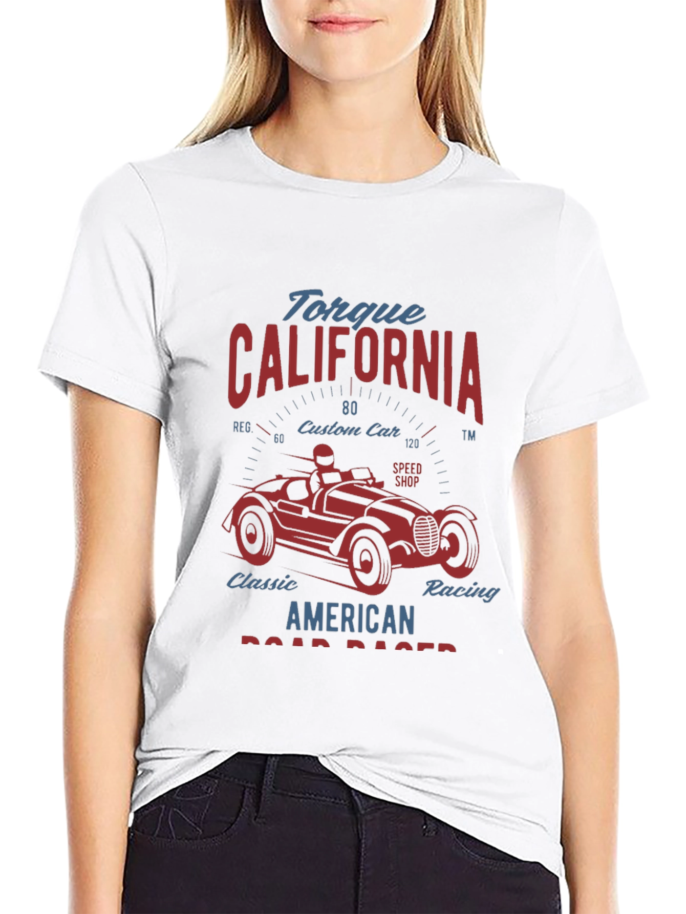 Torque California Road Racer Graphic T-Shirt