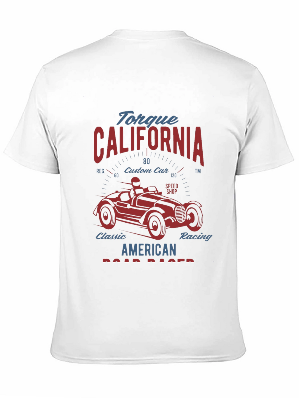 Torque California Road Racer Graphic T-Shirt