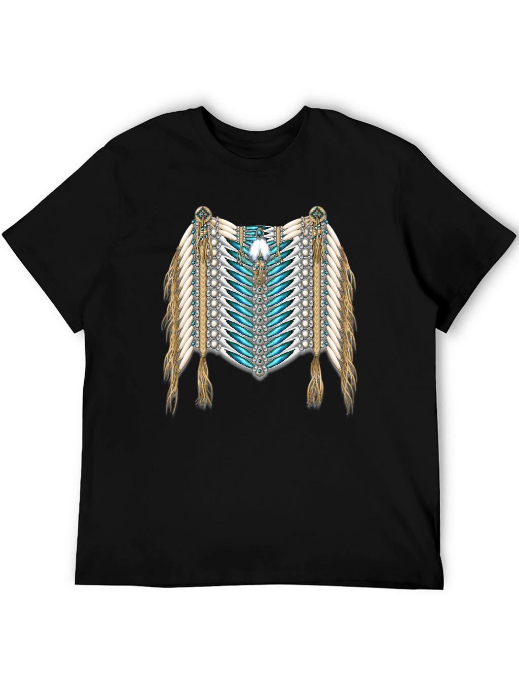 Native American Style Graphic T-Shirt