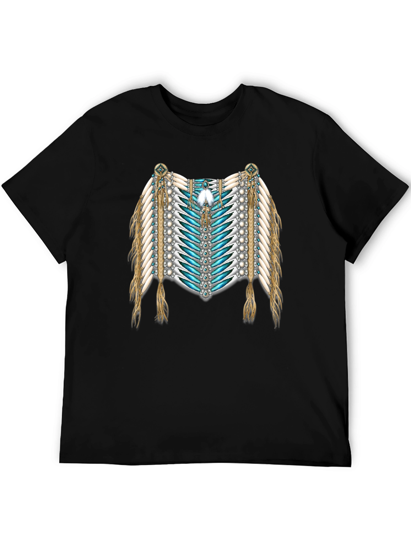 Native American Style Graphic T-Shirt
