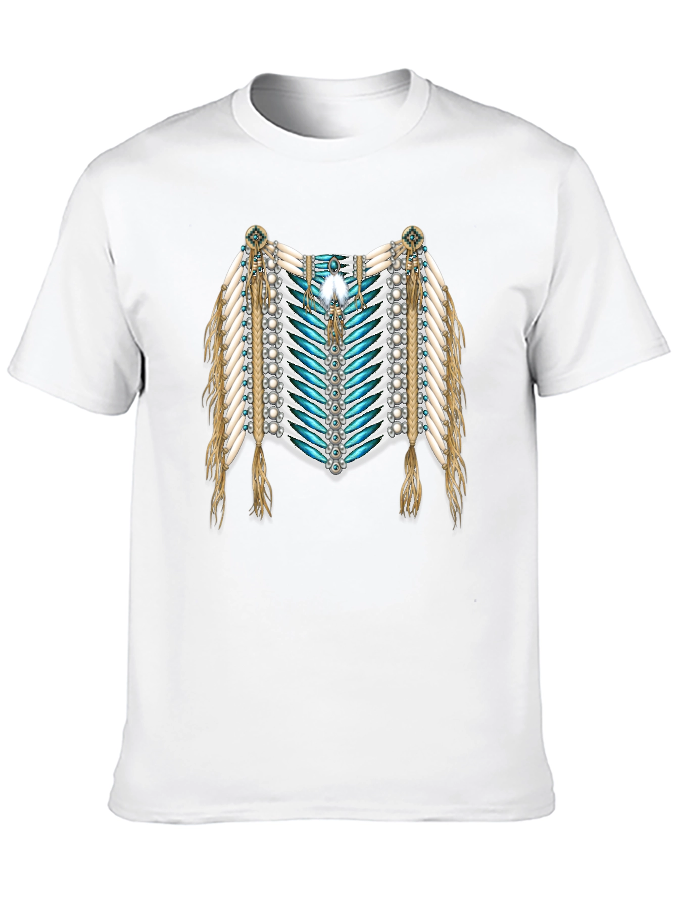 Native American Style Graphic T-Shirt