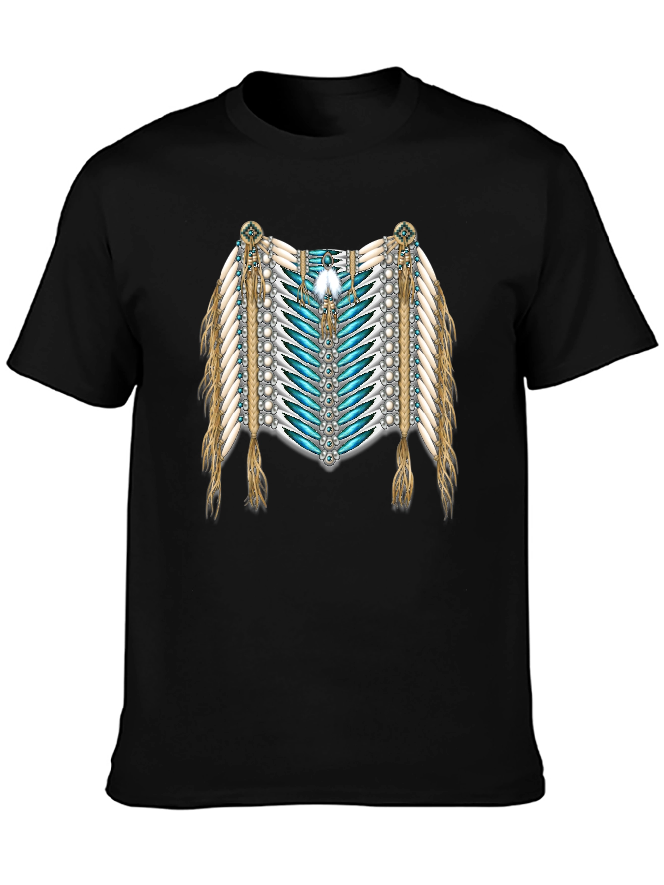 Native American Style Graphic T-Shirt