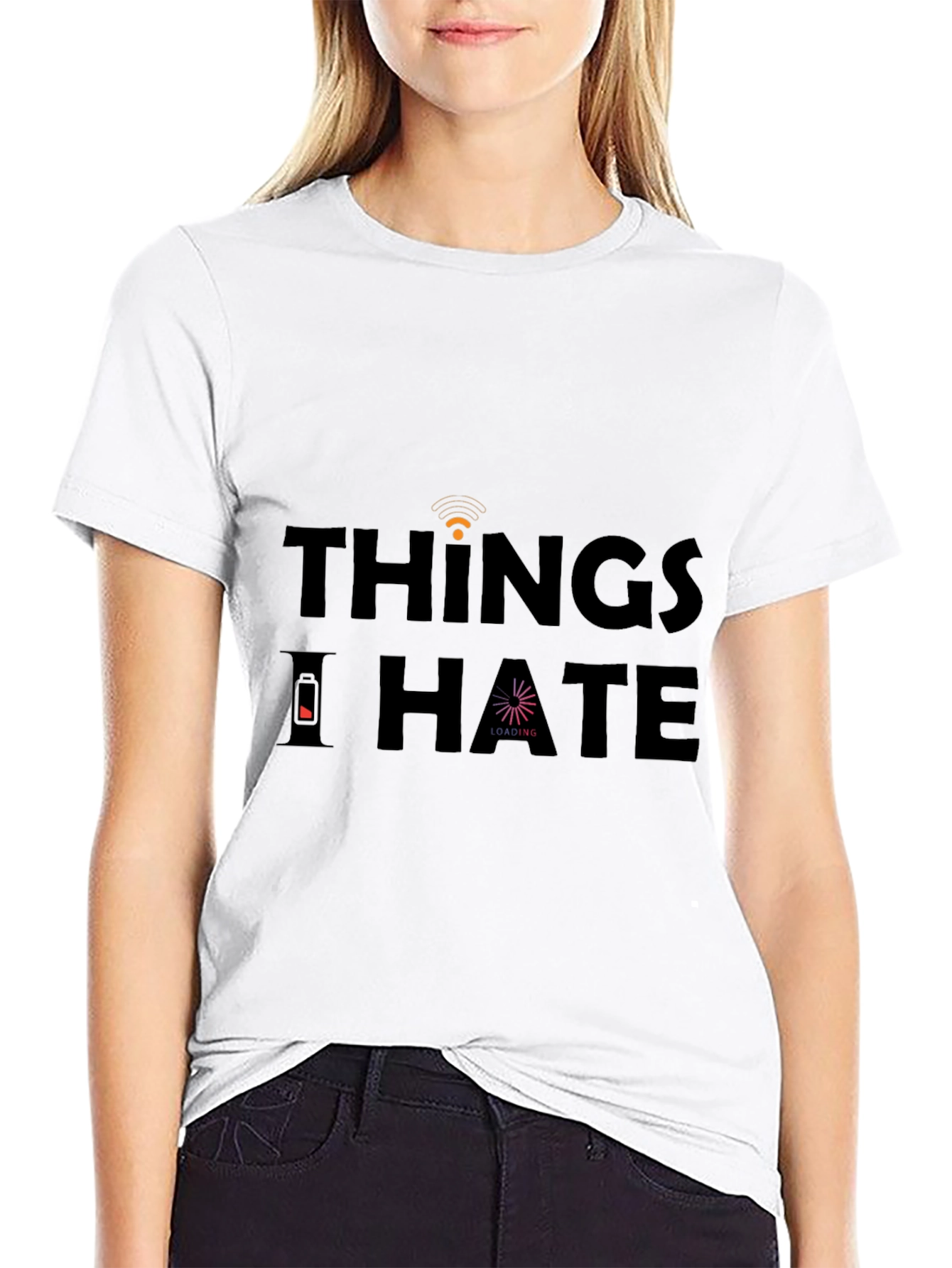 Things I Hate T-Shirt - Funny Sarcastic Graphic Tee